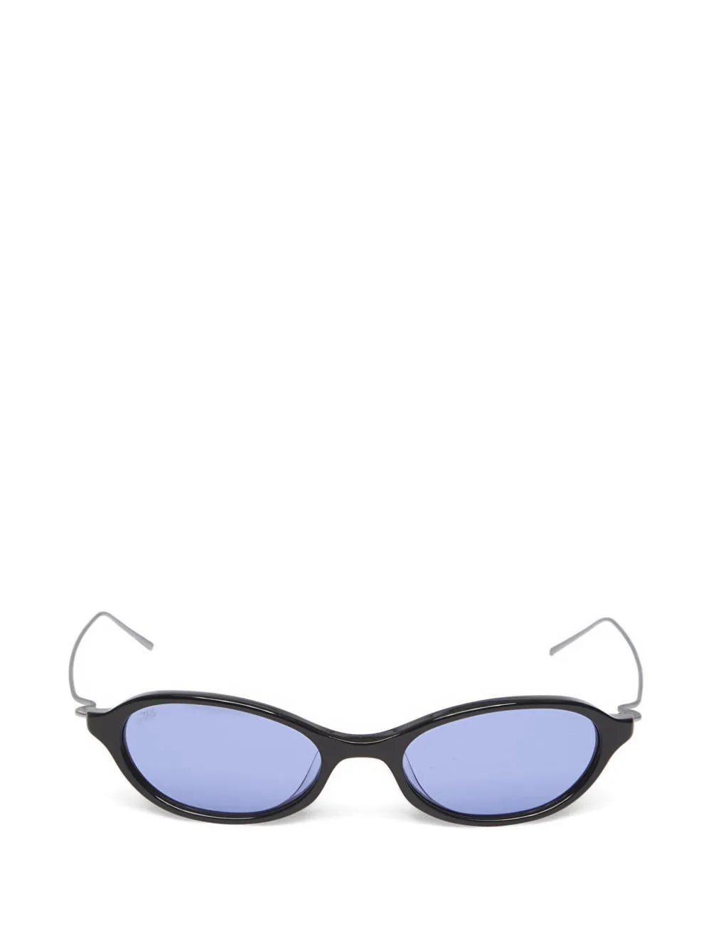 akila Reed oval-frame sunglasses - Schwarz