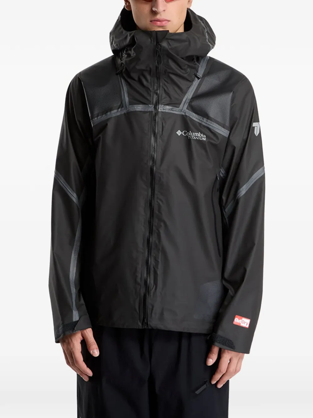 Columbia Whistler Peak hooded jacket - Nero