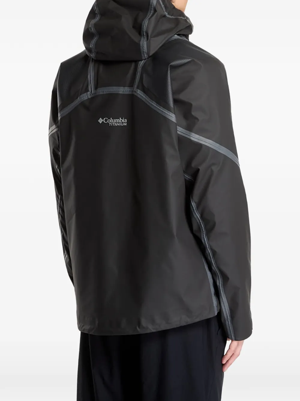 Columbia Whistler Peak hooded jacket Zwart