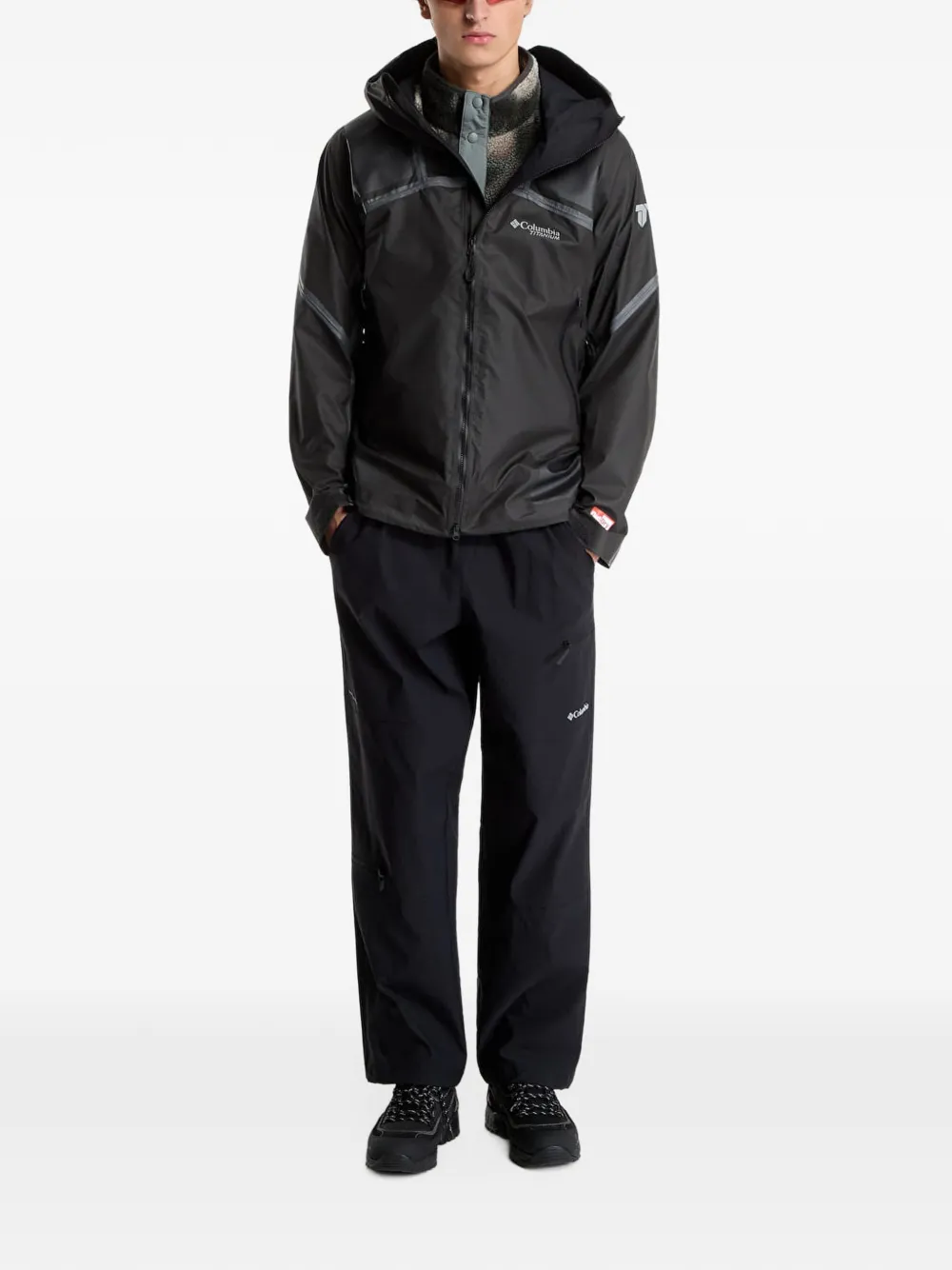 Columbia Whistler Peak hooded jacket Zwart