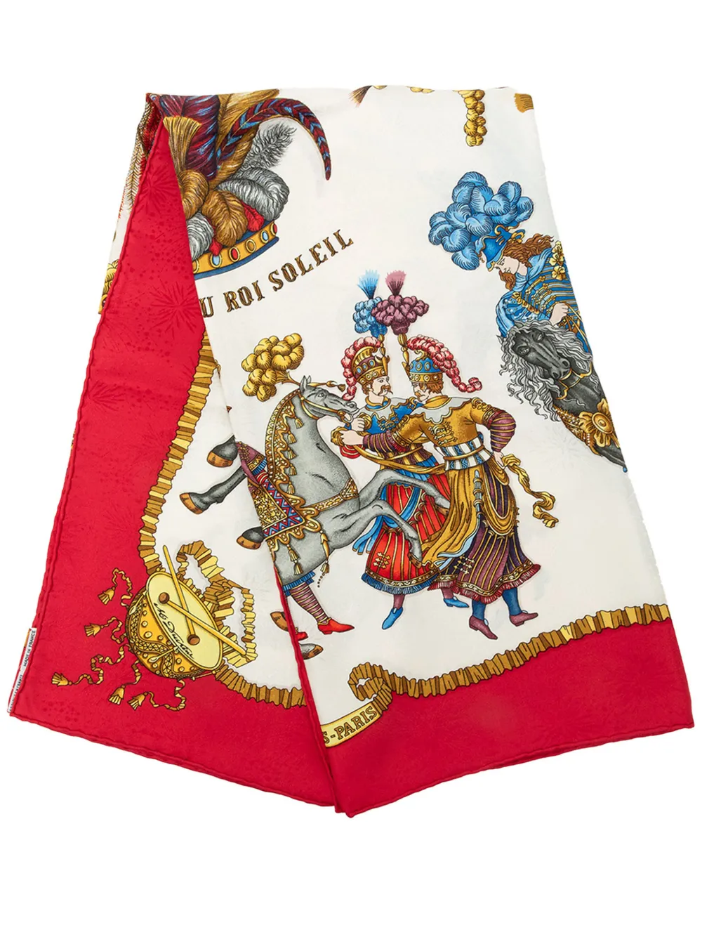 Hermès Pre-Owned 1980-2000 Les Fetes du Roi Soleil Silk Scarf 90 scarves - Mehrfarbig