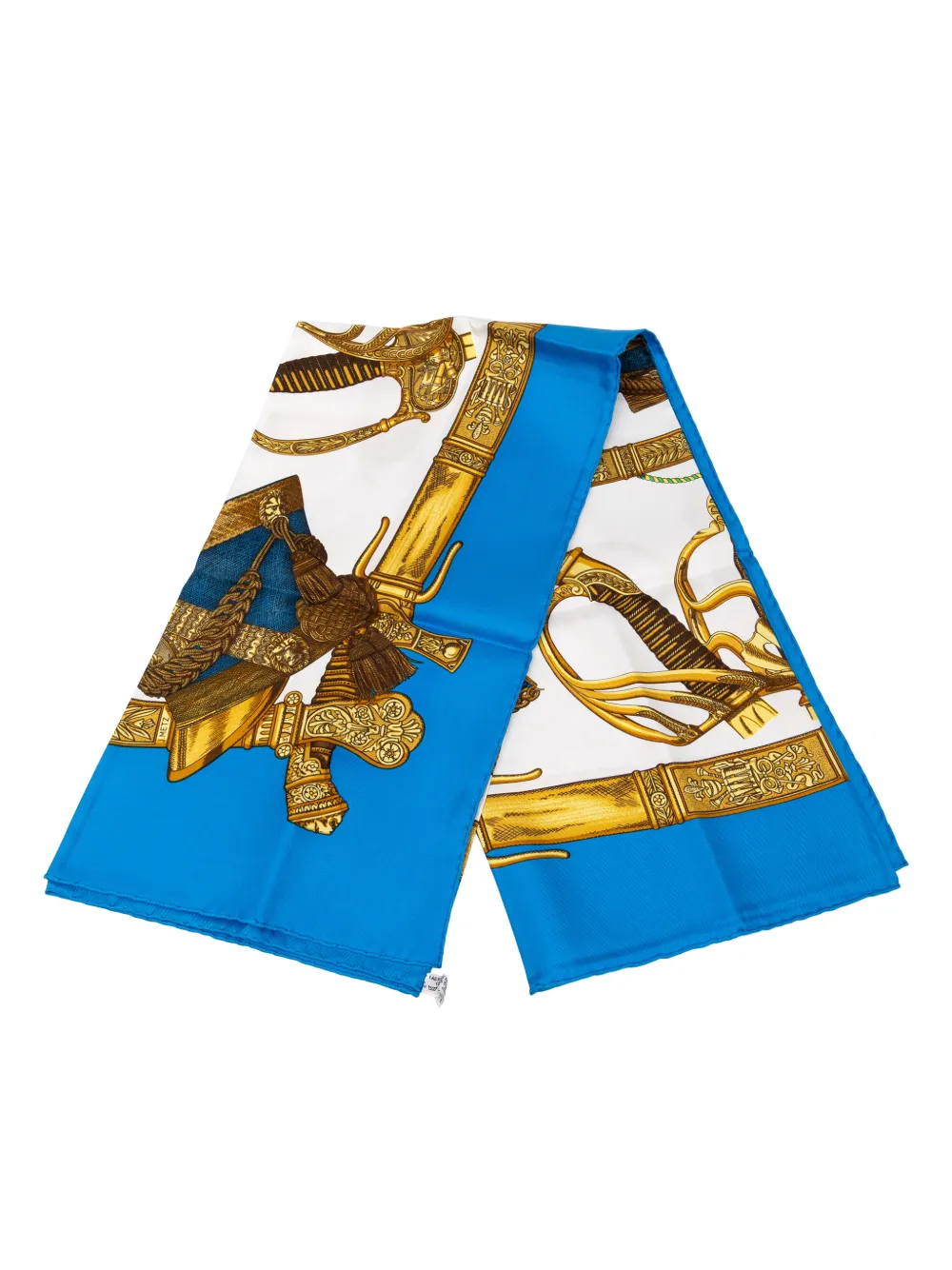 Hermès Pre-Owned 1990-2000 Grand Uniforme Silk Scarf 90 scarves - Mehrfarbig