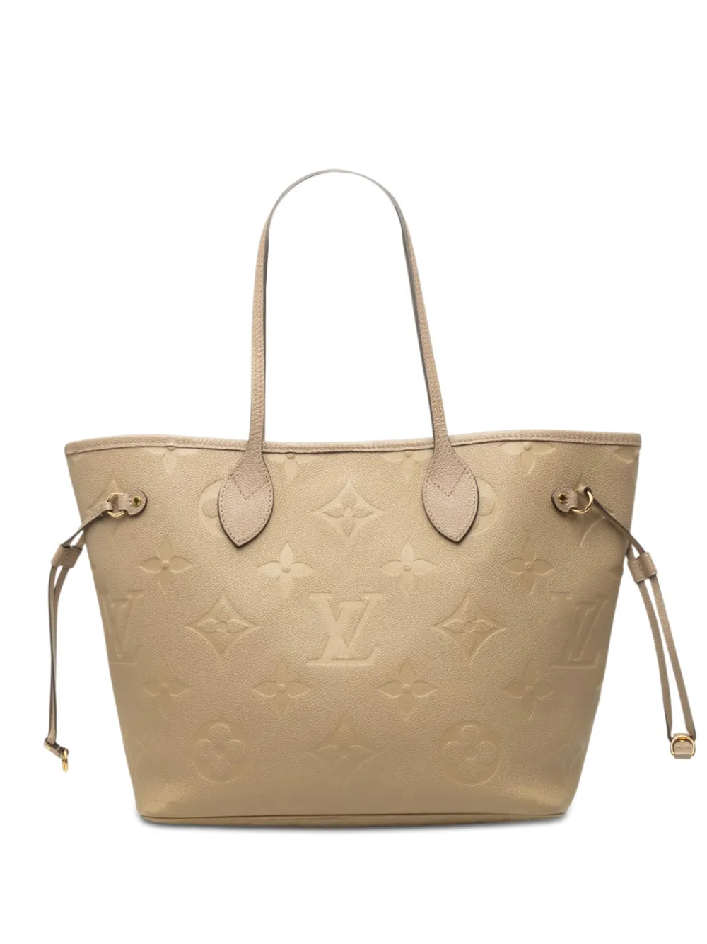 Louis Vuitton Pre-Owned 2021-2026 Monogram Giant Empreinte Neverfull MM tote bag - Toni neutri