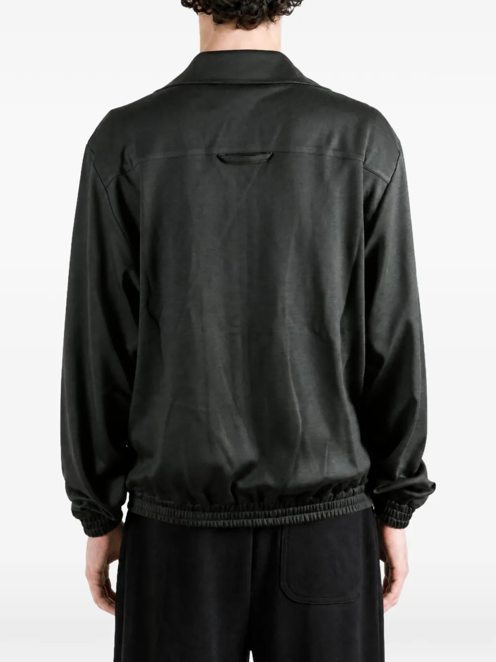 Rier Polar zip-up high-neck sweatshirt Grijs