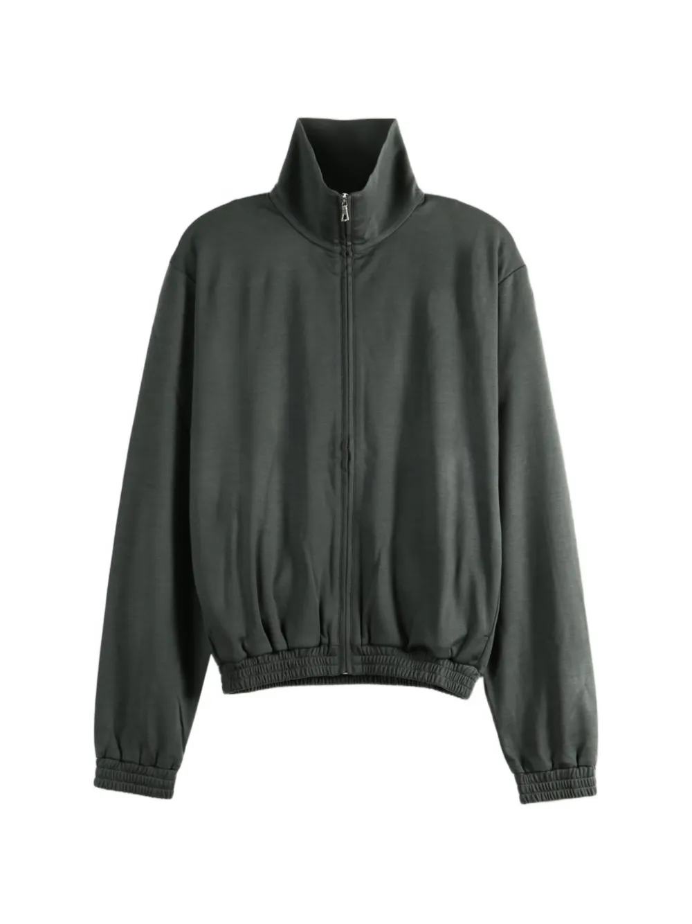 Rier Polar zip-up high-neck sweatshirt Grijs