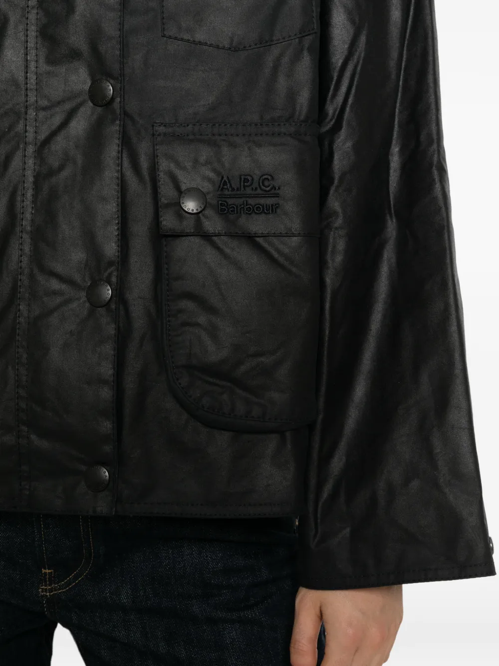 Barbour blue jacket Blauw