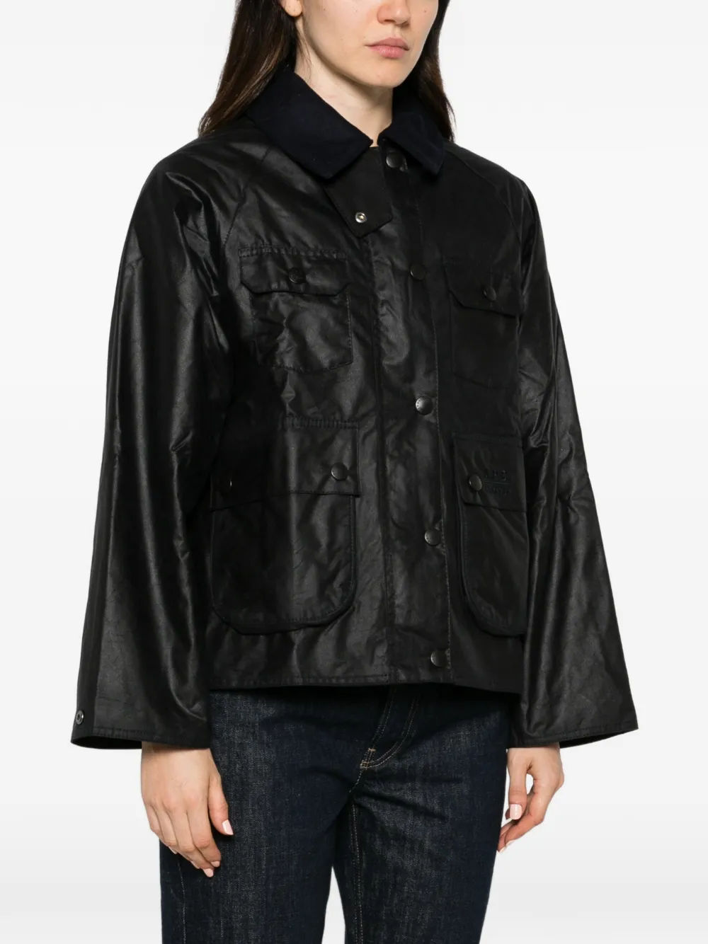 Barbour blue jacket Blauw