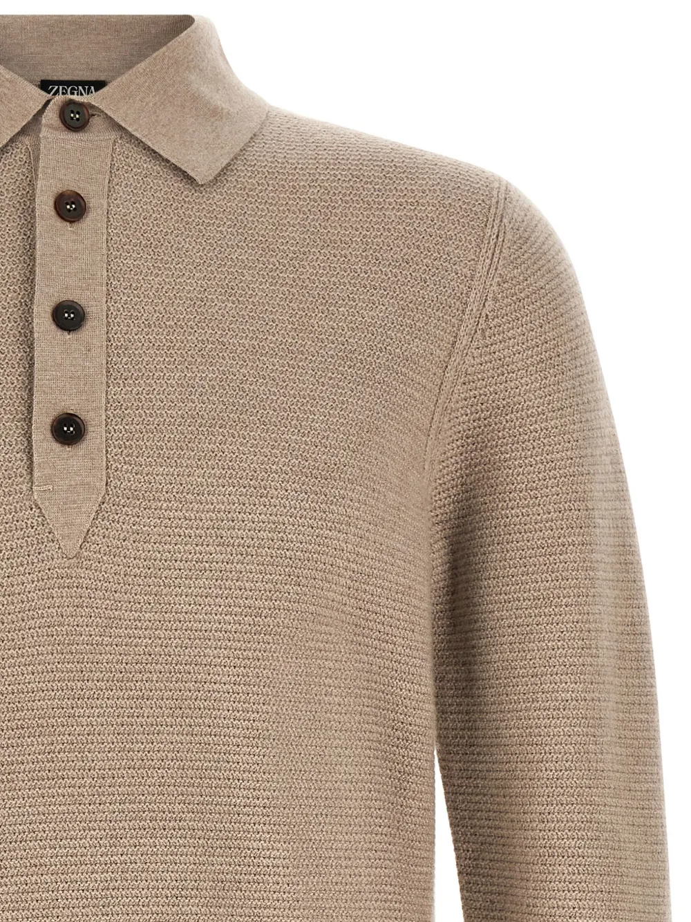 Zegna Oasi polo shirt Beige