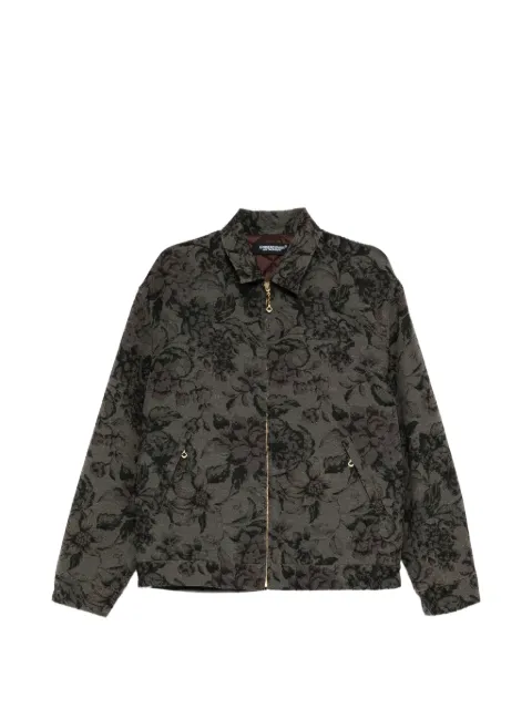 Undercover floral-jacquard blouson jacket