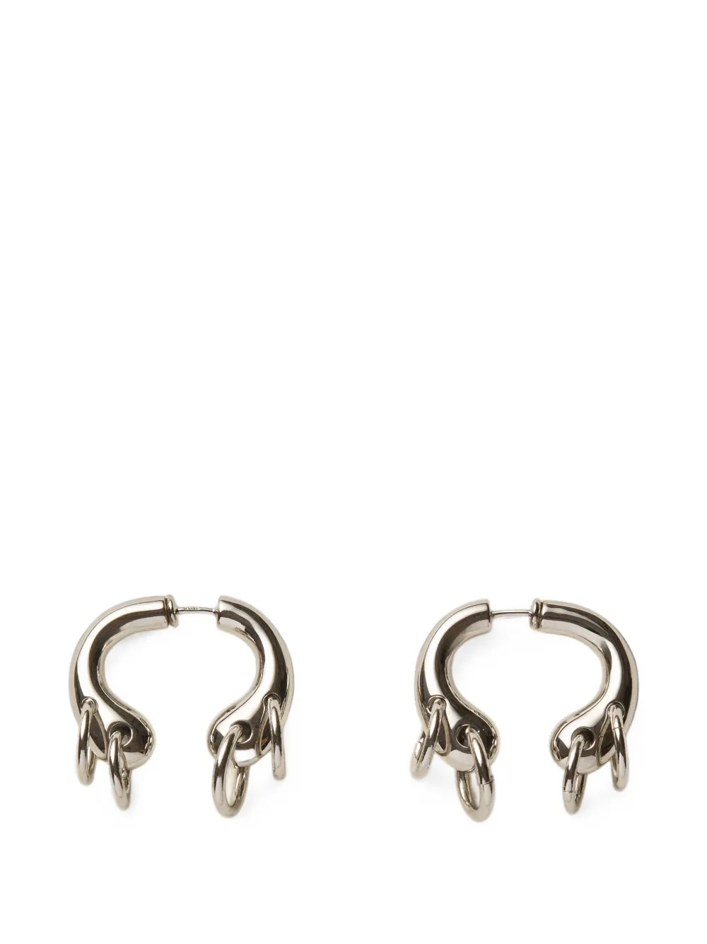 Panconesi Helix pierced earrings - Argent