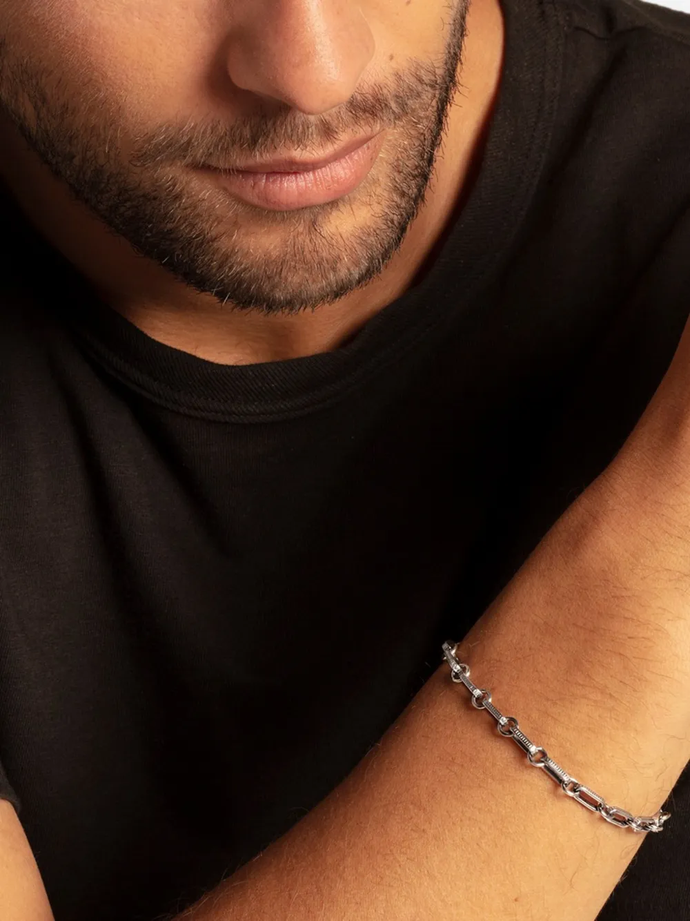 Thomas Sabo link-chain bracelet - Argento