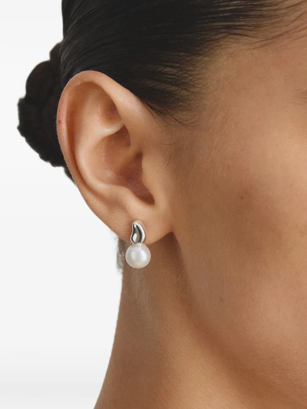 Thomas Sabo Bold Elegance freshwater-pearl earrings - Argento