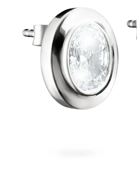 Thomas Sabo ovalslebne øreringe med zirkonia