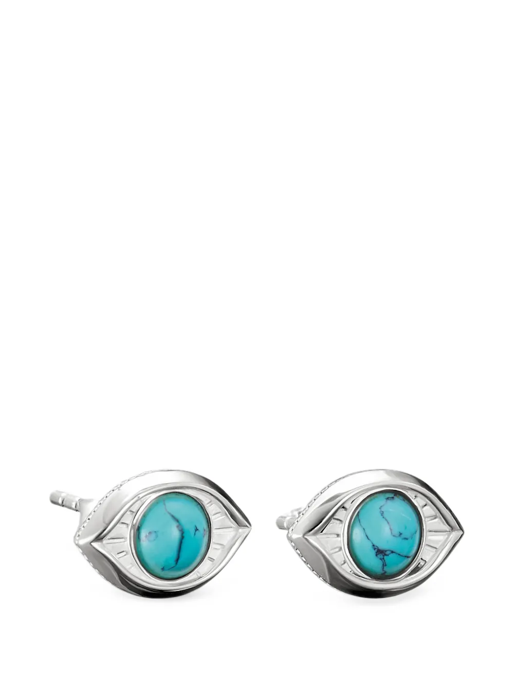 Thomas Sabo Elyndra eye-shaped earrings - Argent