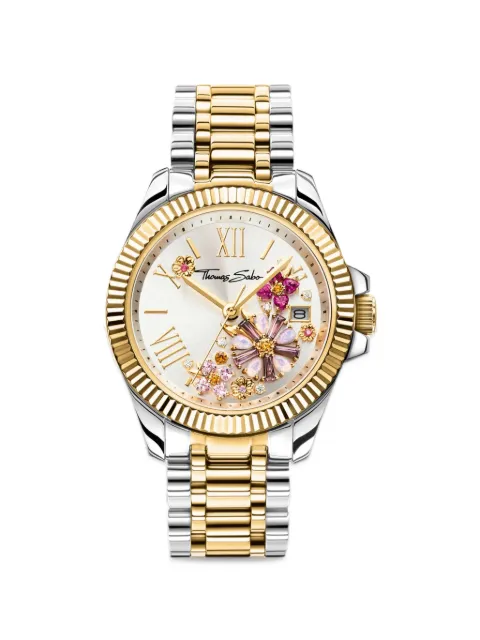 Thomas Sabo fluted bezel 33mm watch