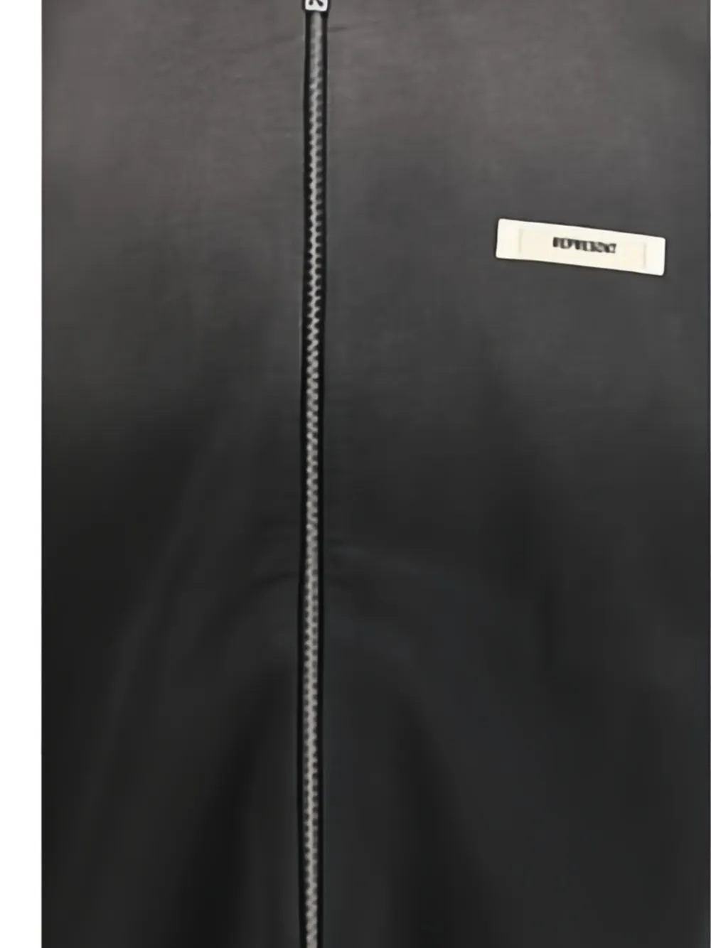 Represent faded-effect hoodie Zwart