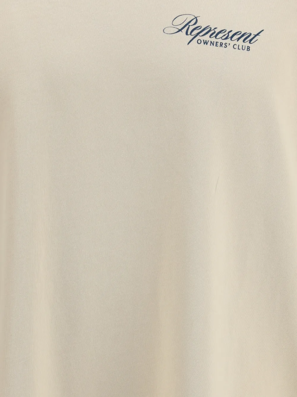 Represent Owners' Club logo-print T-shirt Beige