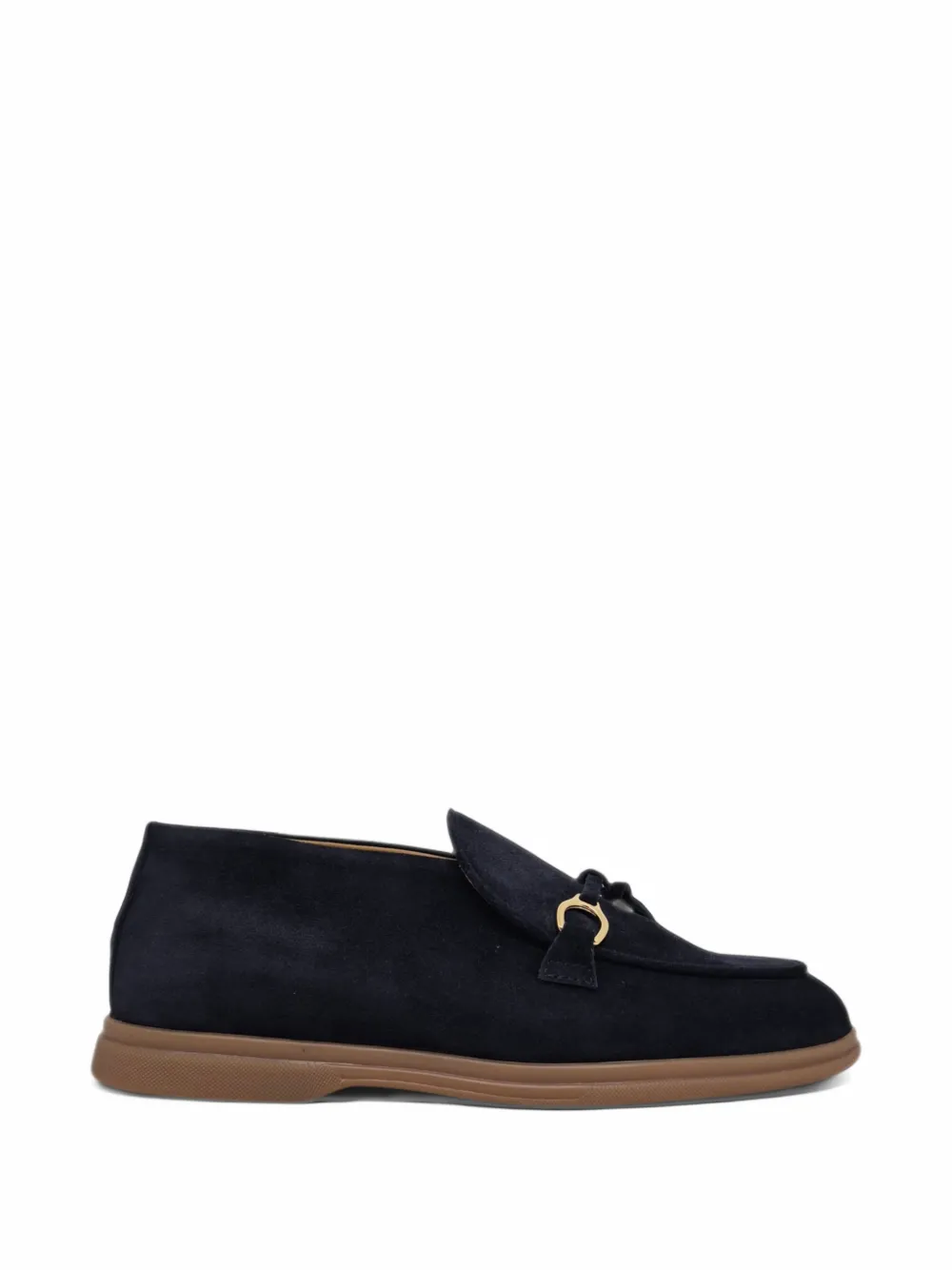 Henderson Baracco Lizzy suede loafers - Blu