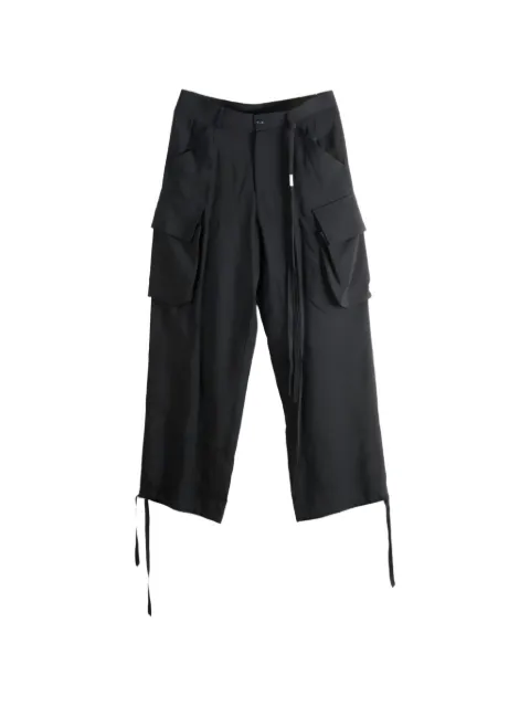 Ann Demeulemeester Berger drawstring cargo pants