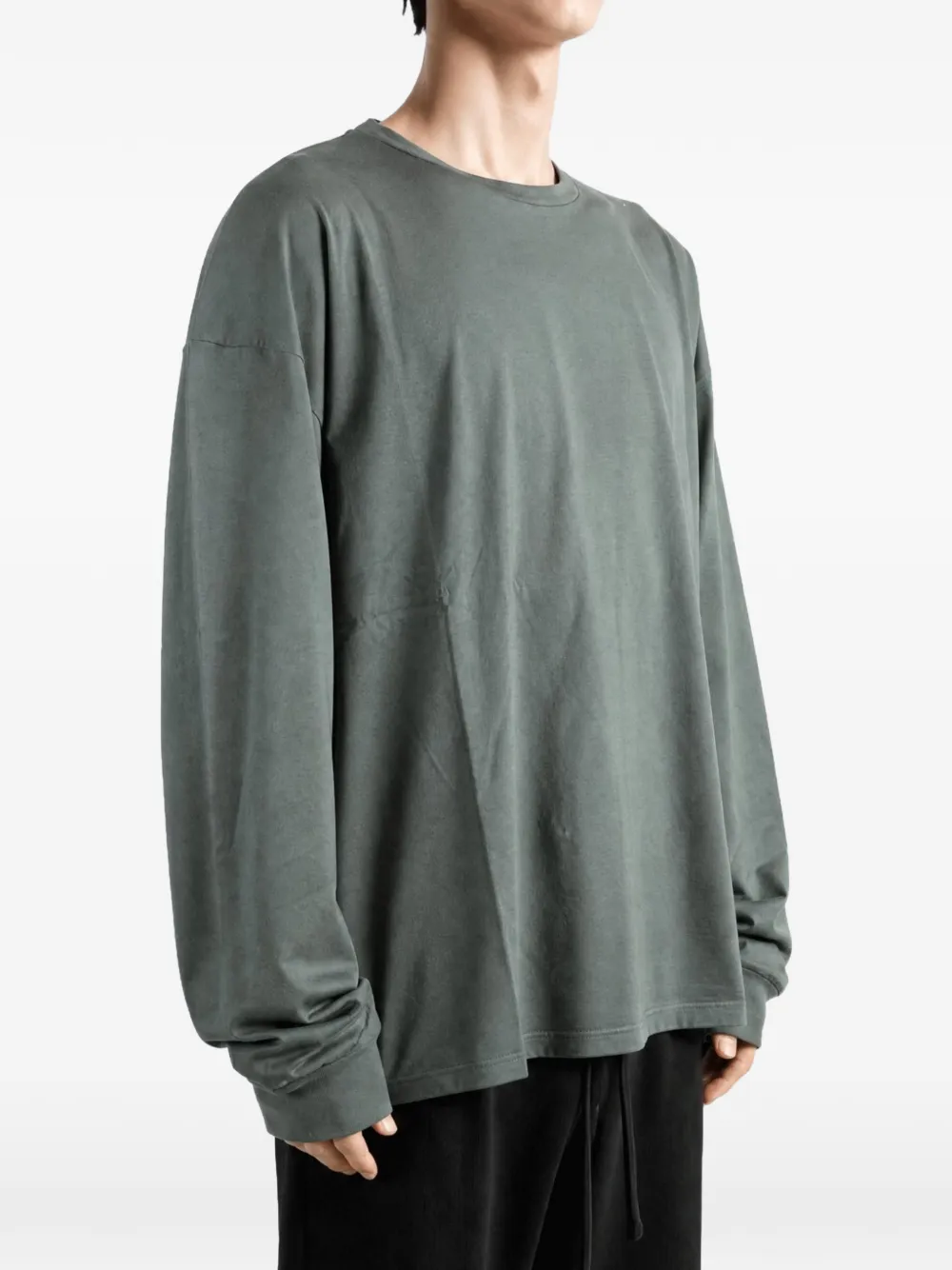 Rier long-sleeve jersey T-shirt Groen