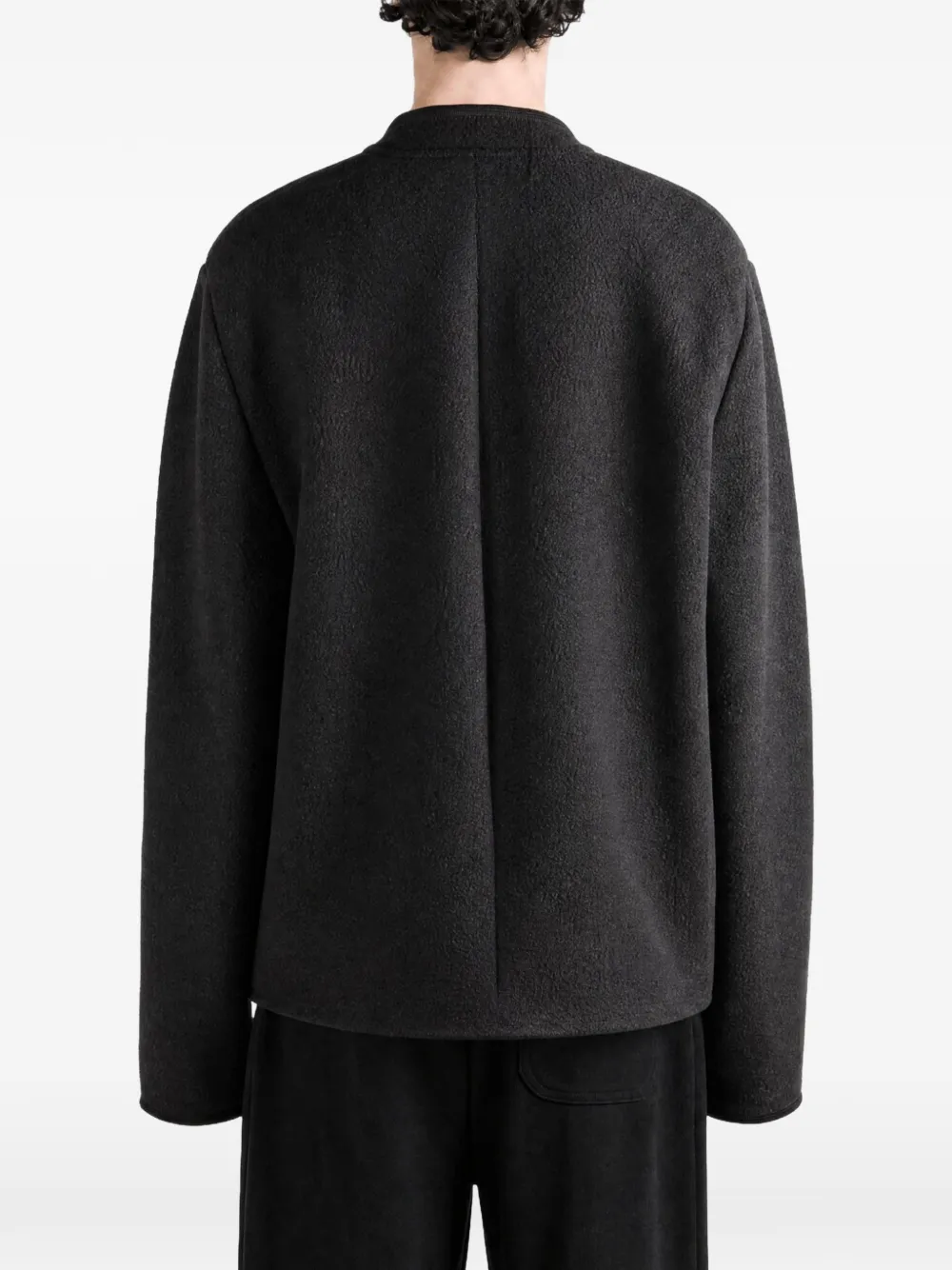 Rier Walker collarless jacket Grijs