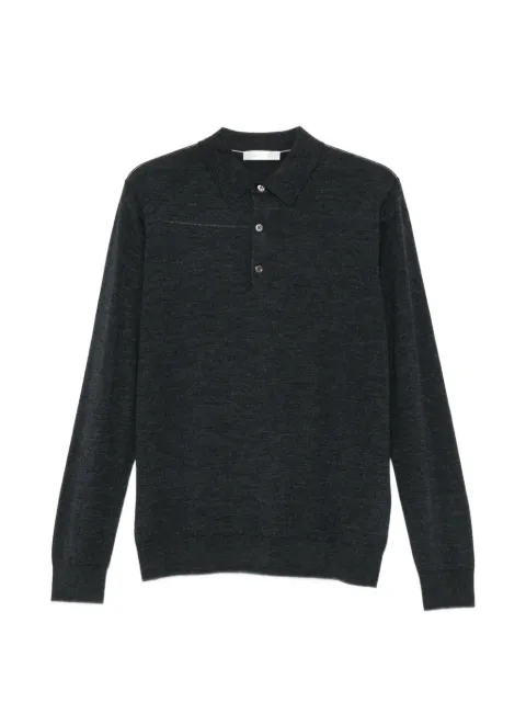 DIKTAT long-sleeve polo shirt