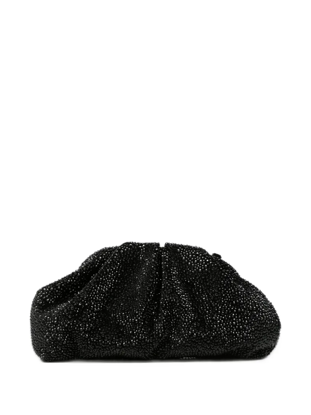 TWENTY FOURHAITCH Mirach sequin-embellished clutch bag - Nero
