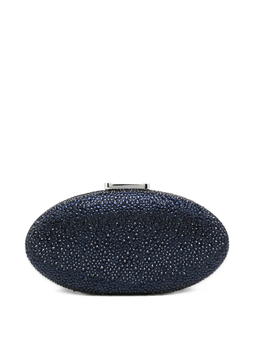 TWENTY FOURHAITCH Indare crystal-embellished clutch bag - Blu