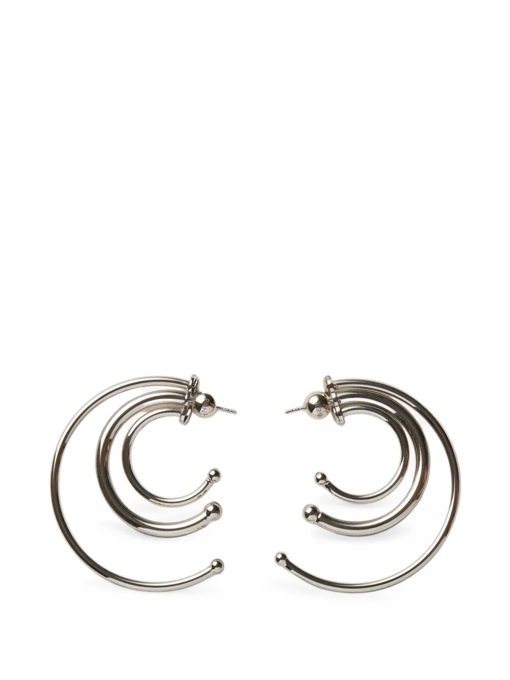 Panconesi Solar hoop earrings - Argento