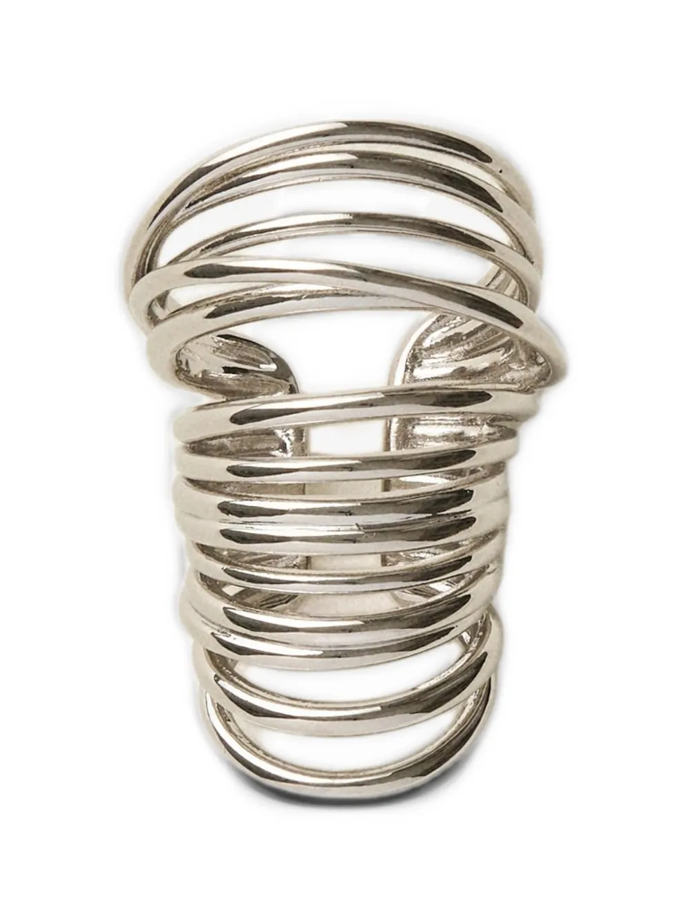 Panconesi Orbit multi-band ear cuff - Argento