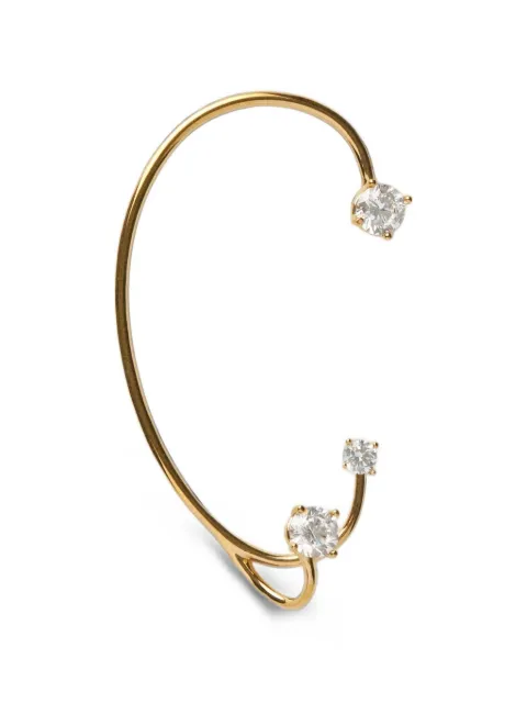 Panconesi Three Point crystal single  ear cuff