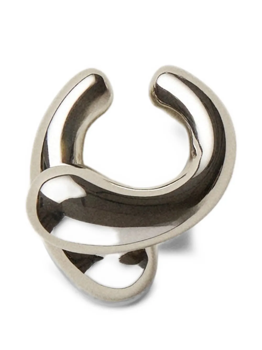 Panconesi Blow Up single ear cuff - Argento