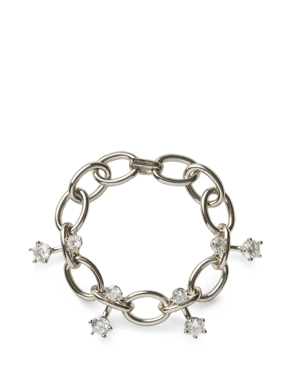 Panconesi Diamanti zircon chain bracelet - Argento