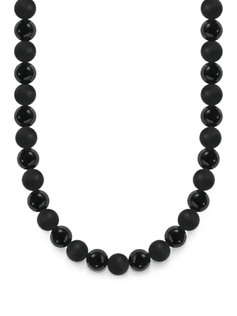 Thomas Sabo Talisman obsidian bead necklace