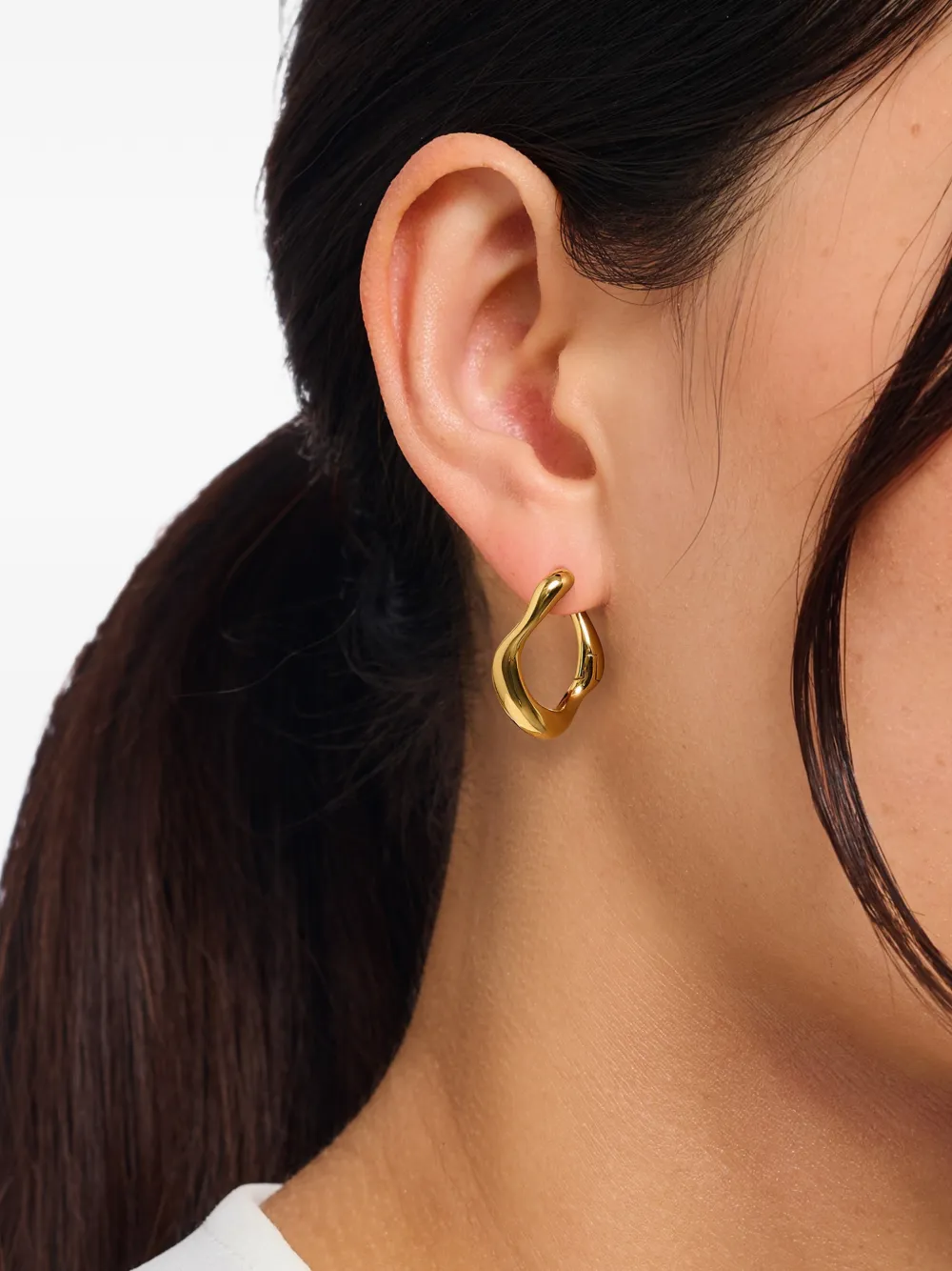 Thomas Sabo Natural Beauty hoop earrings - Oro