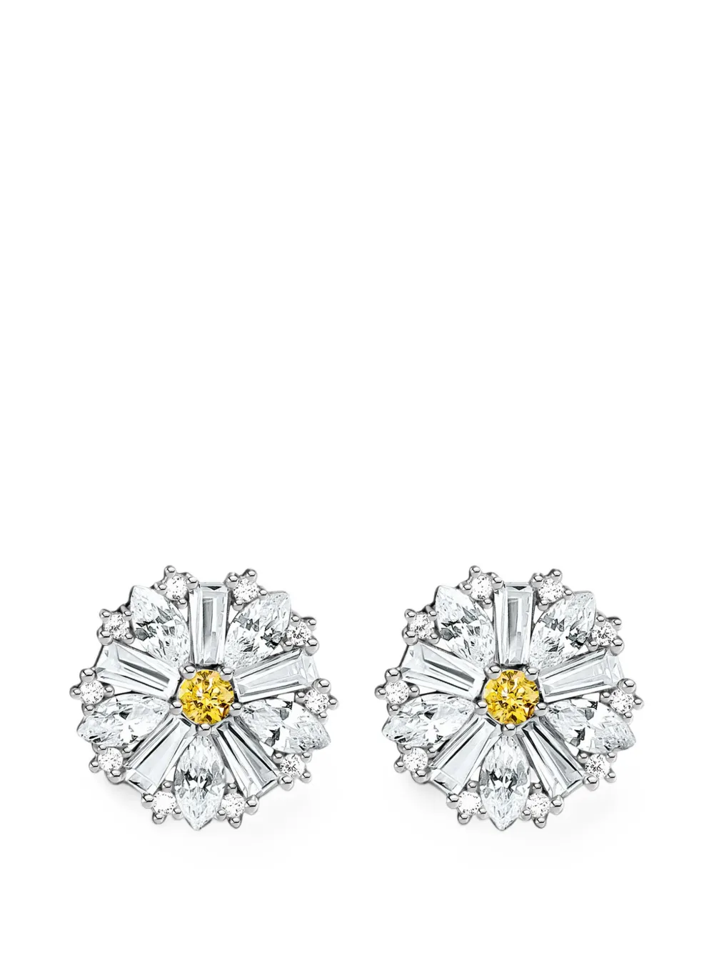 Thomas Sabo Lovely Daisy flower-shaped earrings - Argento