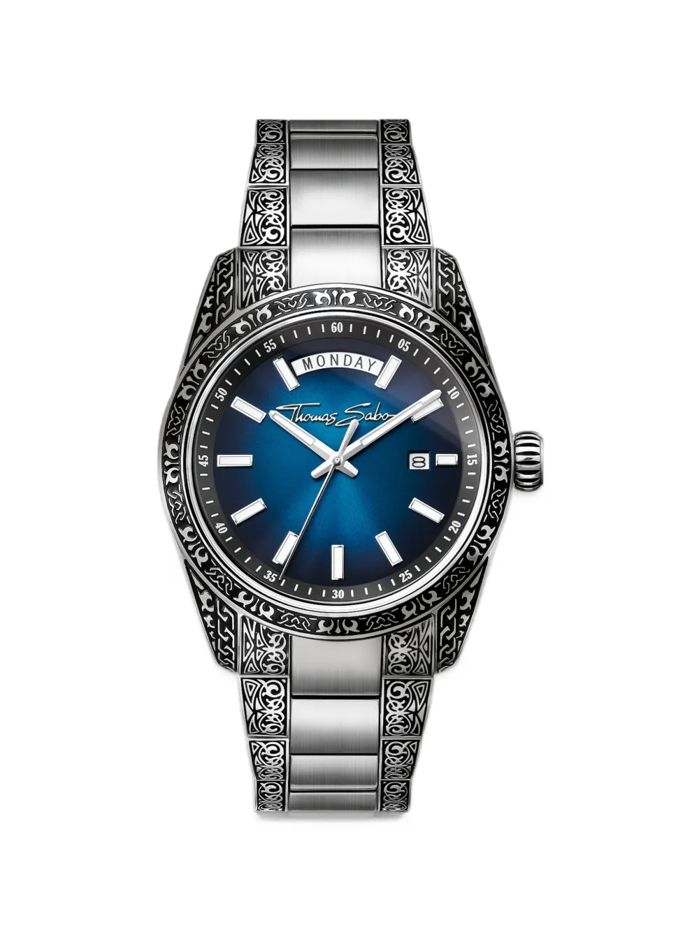 Thomas Sabo Rebel at Heart Revive 40mm watch - Blu
