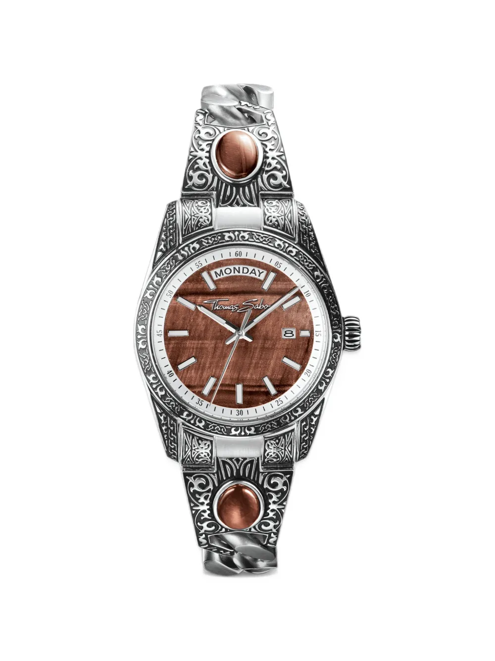 Thomas Sabo Western Engraved 36mm watch - Marrone