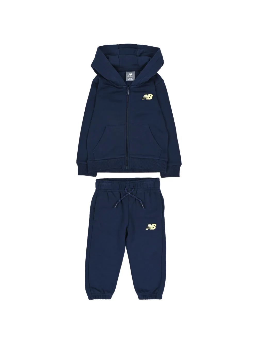 New Balance Kids logo-print tracksuit (set of three) Blauw