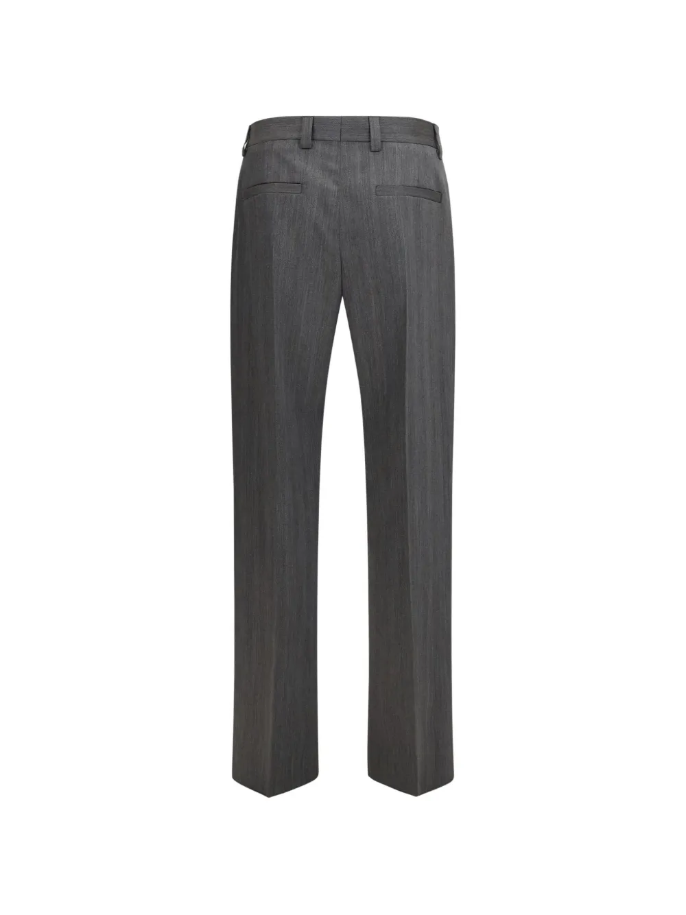 Valentino Garavani pleated wool trousers Grijs