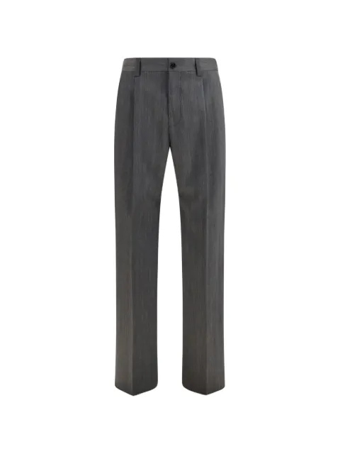 Valentino Garavani pleated wool trousers
