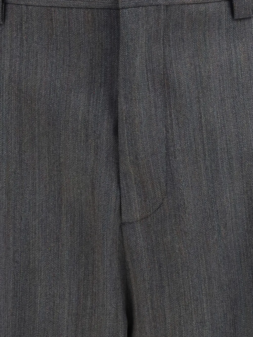 Valentino Garavani pleated wool trousers Grijs