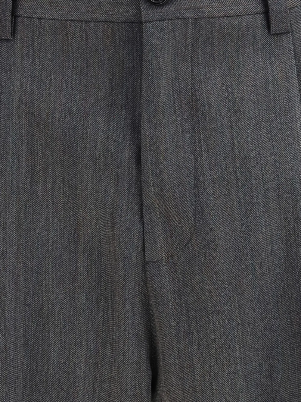 Valentino Garavani pleated wool trousers Grijs