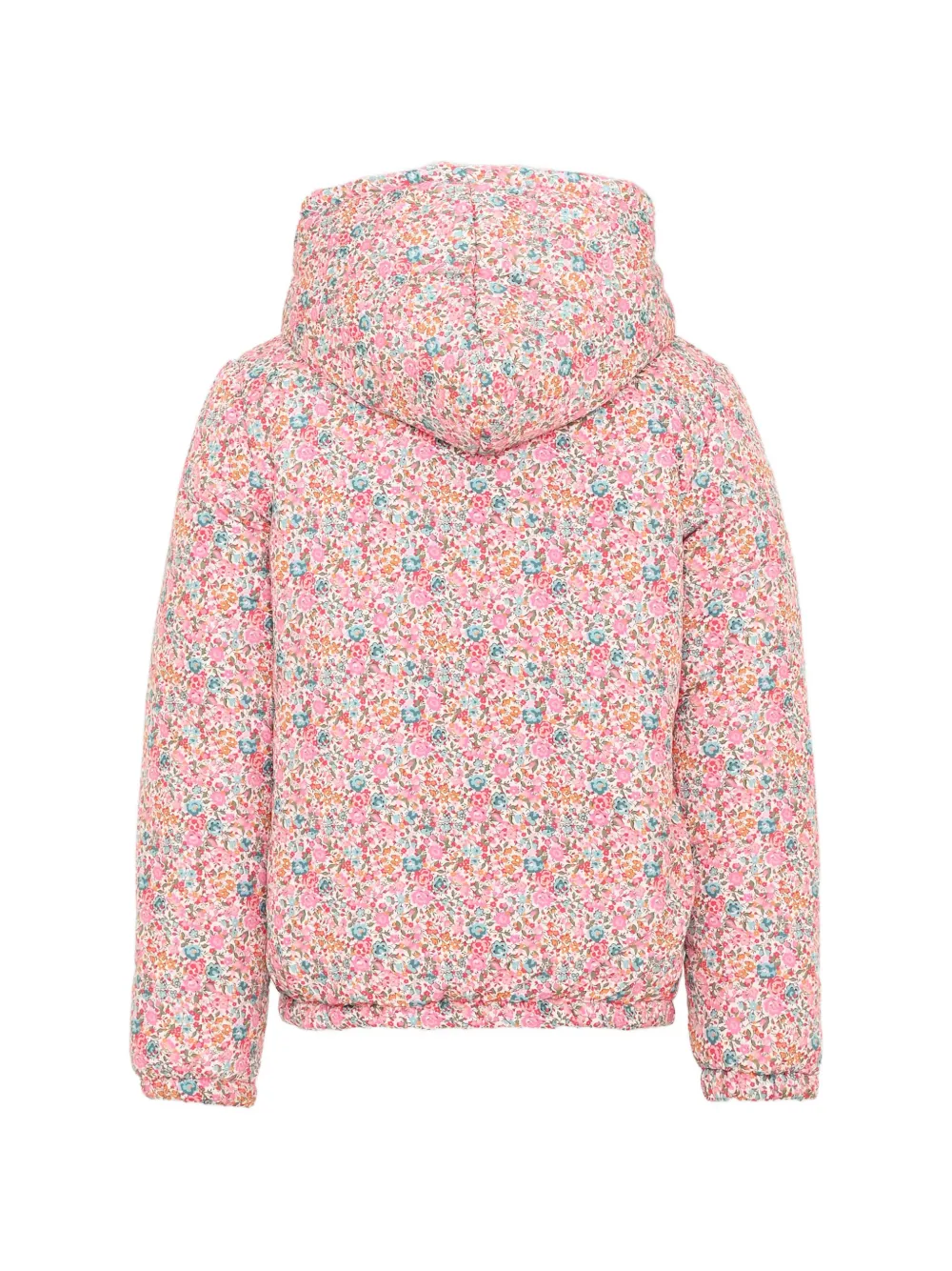 Pesciolino Rosso Kids Liberty London floral-print hooded jacket Roze