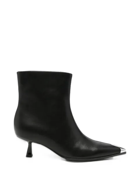 gioseppo metal-tip kitten-heel boots