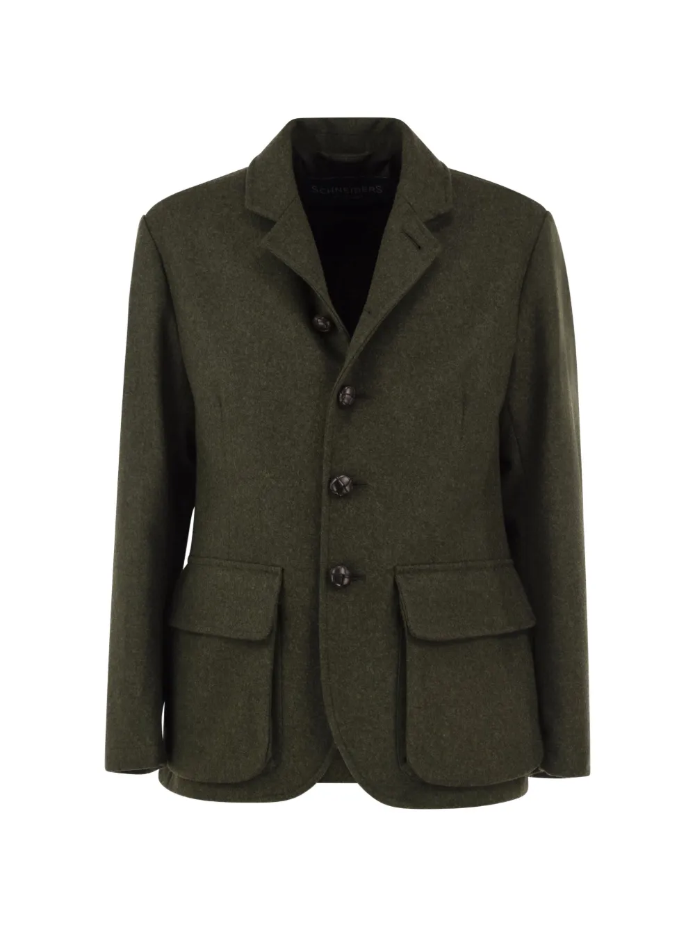 SCHNEIDERS Lupo virgin-wool blazer - Verde