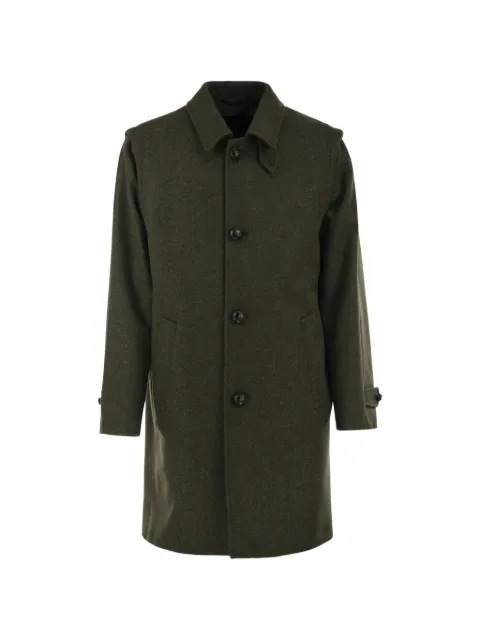 SCHNEIDERS Peter single-breasted wool coat