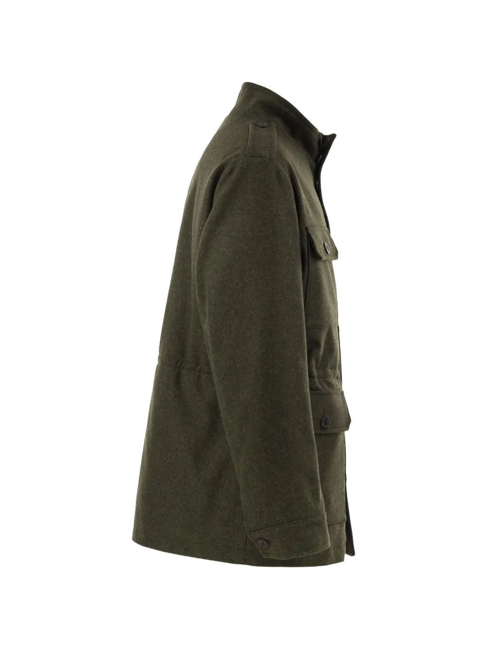 SCHNEIDERS Bob virgin-wool coat Groen