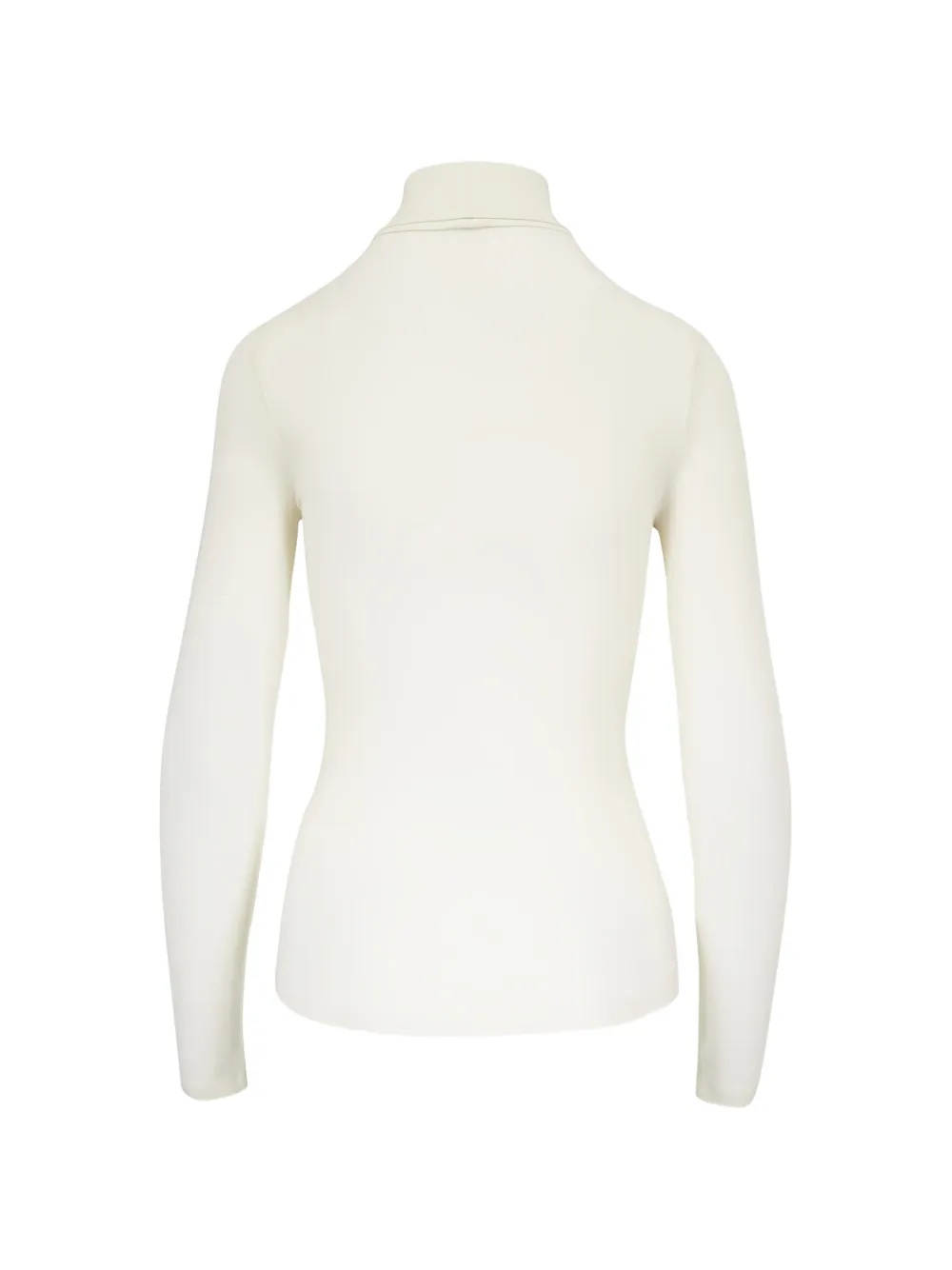 AGOLDE roll-neck long-sleeve sweater Wit