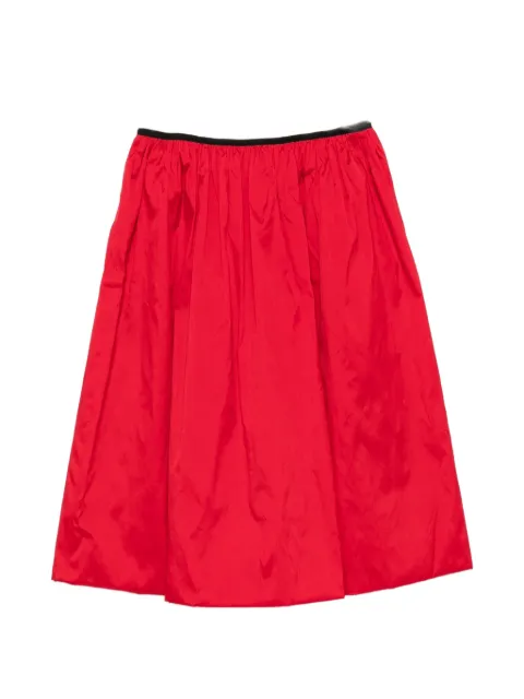 Department 5 Cate pleated elasticated midi skirt